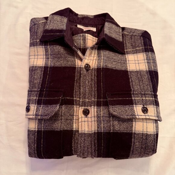 J. Crew Wallace and Barnes Flannel Button Down - Picture 1 of 4
